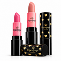 Fripeolympa Pink & Nude Lipstick Set – Heart and Star Design